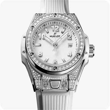 Hublot Big Bang One Click Steel White Pavé