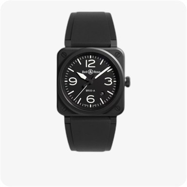 Bell & Ross Instruments BR 03 AUTO BLACK MATTE CERAMIC