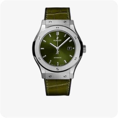 Hublot Classic Fusion Titanium Green