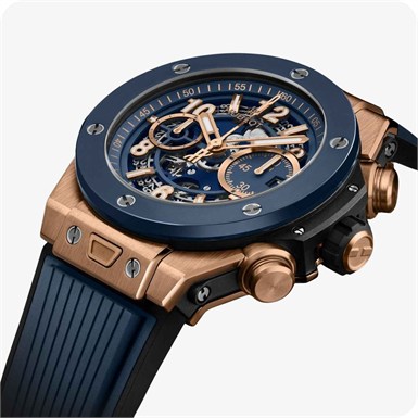Hublot Big Bang Unico King Gold Blue Ceramic
