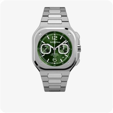 Bell & Ross Urban BR 05 CHRONO GREEN STEEL
