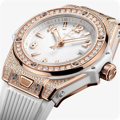 Hublot Big Bang One Click King Gold White Pavé