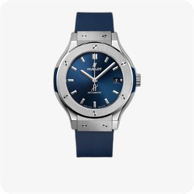 Hublot Classic Fusion Titanium Blue