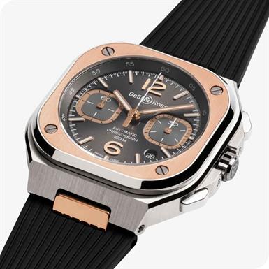 Bell & Ross Urban BR-05 Chrono Grey Steel & Gold