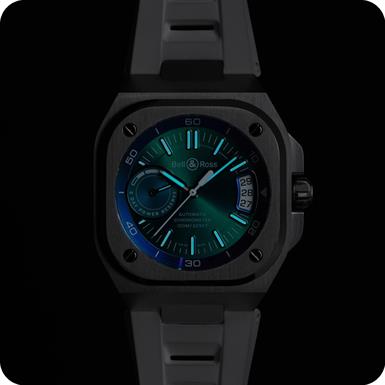 Bell & Ross Urban BRX5 AUTO IRM IRIDESCENT/SRB