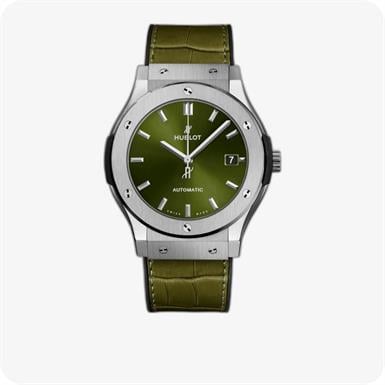 Hublot Classic Fusion Titanium Green
