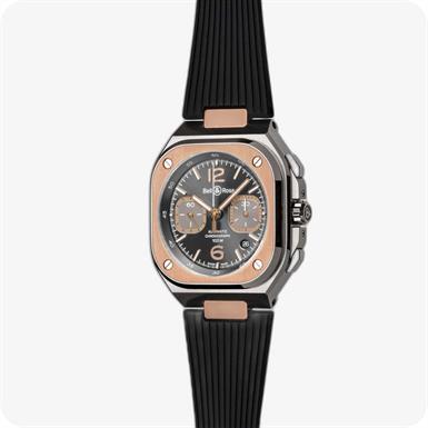 Bell & Ross Urban BR-05 Chrono Grey Steel & Gold