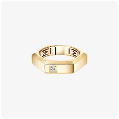 Messika MODERNISTE GOLD AND DIAMOND RING