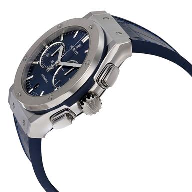 Hublot Classic Fusion Chronograph Titanyum Blue