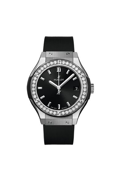 Hublot Classical Fusion Titanium Gray Diamonds