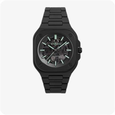 Bell & Ross Urban BR-05 Skeleton Black Lum Ceramic