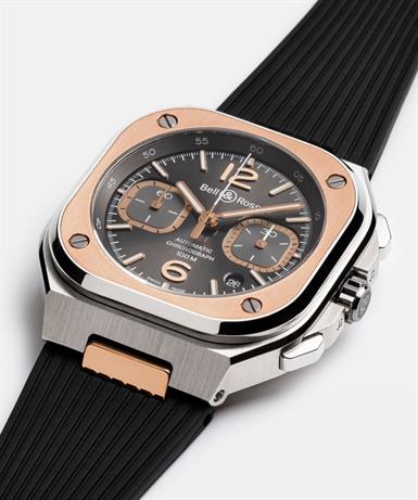 Bell & Ross Urban BR-05 Chrono Grey Steel & Gold