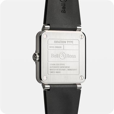 Bell & Ross Instruments BR 03 AUTO BLACK STEEL