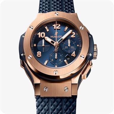 Hublot Big Bang Original Gold Blue 