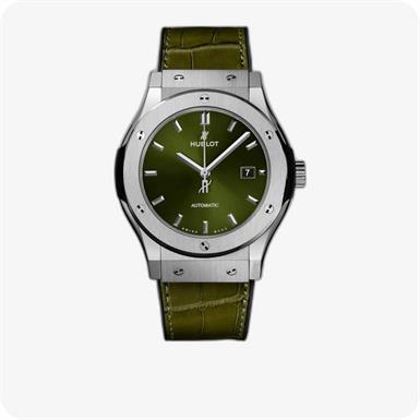 Hublot Classic Fusion Titanyum Green