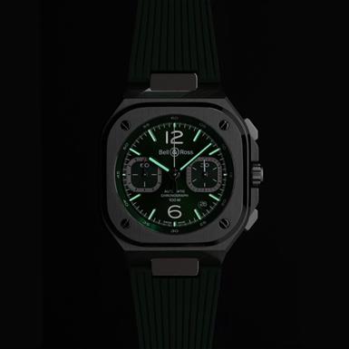 Bell & Ross Urban BR 05 CHRONO GREEN STEEL