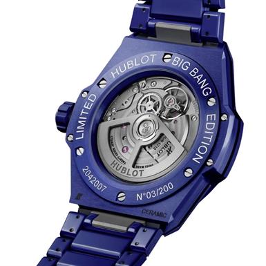 Hublot Big Bang Integrated Time Only Blue Indigo Ceramic