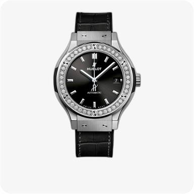 Hublot Classic Fusion Titanyum Diamonds