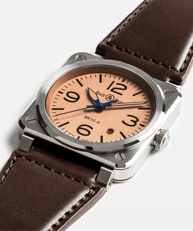 Bell & Ross Instruments BR03 AUTO BEIGE & BLUE STEEL