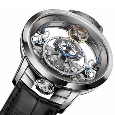 Arnold & Son Time Pyramid Steel