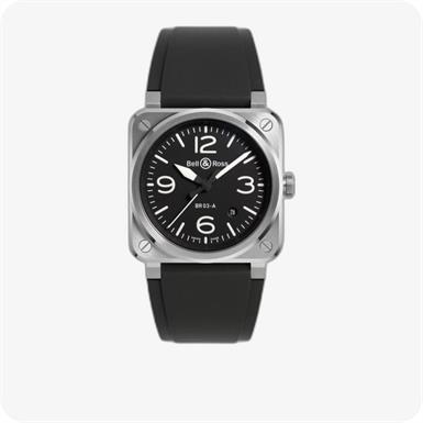 Bell & Ross Instruments BR 03 AUTO BLACK STEEL