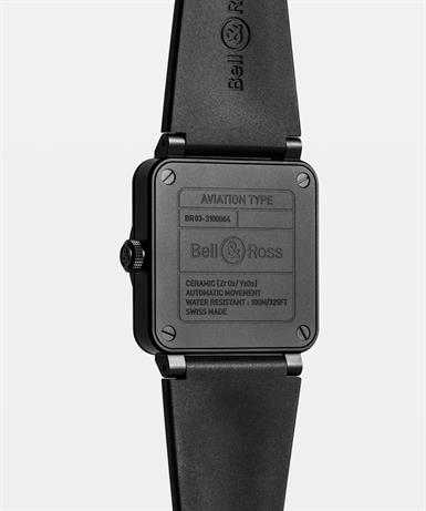 Bell & Ross Instruments BR 03 AUTO BLACK MATTE CERAMIC