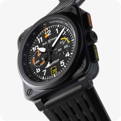 Bell & Ross Instruments BR-03 Chrono Display Rafale Solo Display