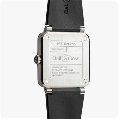 Bell & Ross Instruments BR 03 AUTO BLACK STEEL