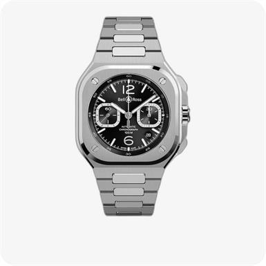 Bell & Ross Urban BR 05 CHRONO BLACK STEEL