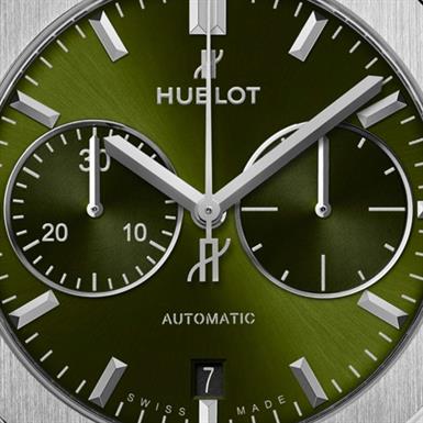 Hublot Classic Fusion Chronograph Titanium Green