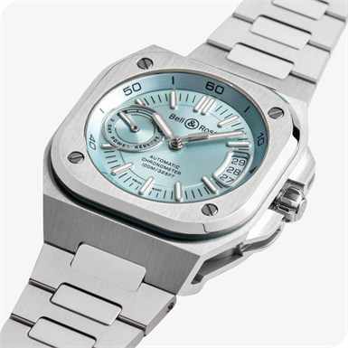 Bell & Ross Urban Brx5 Auto Irm Ice Blue Steel