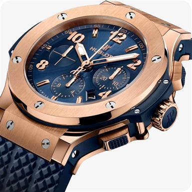Hublot Big Bang Original Gold Blue 