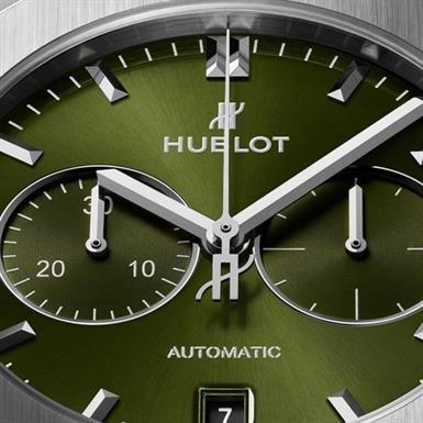 Hublot Classic Fusion Chronograph Titanyum Green