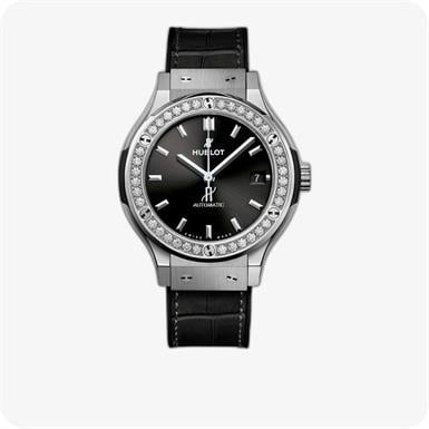 Hublot Classic Fusion Titanyum Diamonds