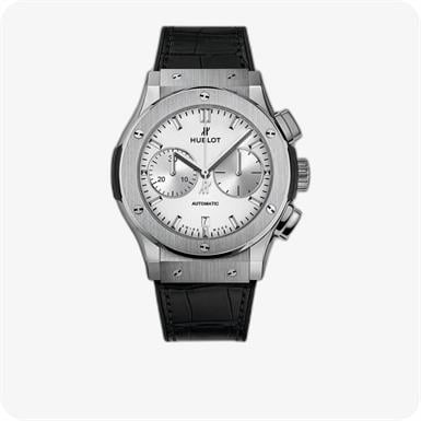 Hublot Classic Fusion Chronograph Titanium Opalin