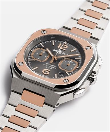 Bell & Ross Urban BR-05 Chrono Grey Steel & Gold