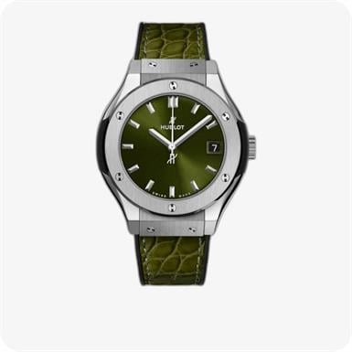 Hublot Classic Fusion Titanium Green