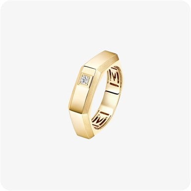 Messika MODERNISTE GOLD AND DIAMOND RING