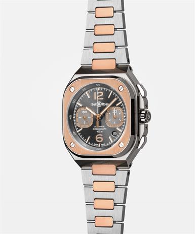 Bell & Ross Urban BR-05 Chrono Grey Steel & Gold