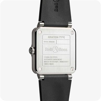 Bell & Ross Instruments BR 03 AUTO BLACK STEEL