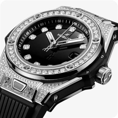 Hublot Big Bang One Click Steel Pavé