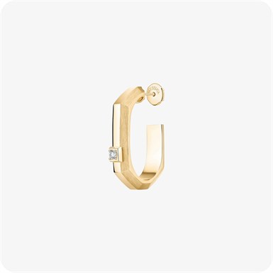 Messika MODERNISTE GOLD AND DIAMOND SINGLE EARRING