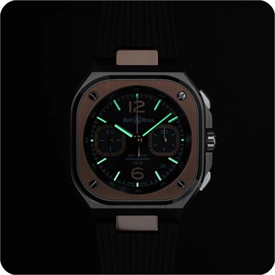 Bell & Ross Urban BR-05 Chrono Grey Steel & Gold