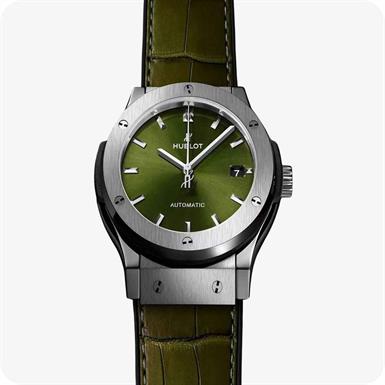 Hublot Classic Fusion Titanyum Green