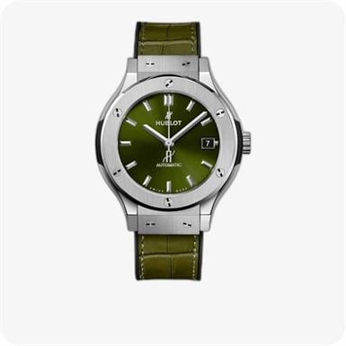 Hublot Classic Fusion Titanyum Green