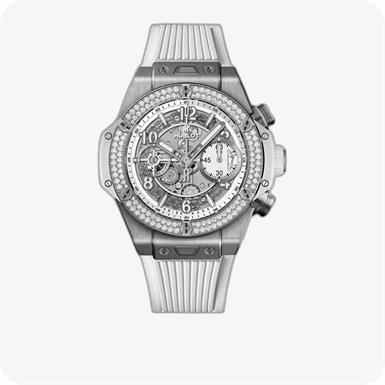 Hublot Big Bang Unico Titanium White Diamonds