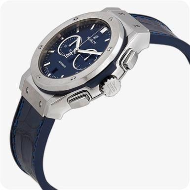 Hublot Classic Fusion Chronograph Titanium Blue
