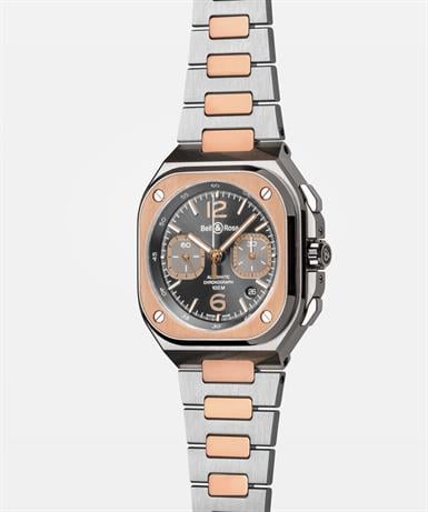 Bell & Ross Urban BR-05 Chrono Grey Steel & Gold