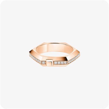 Messika MODERNISTE GOLD AND DIAMONDS RING