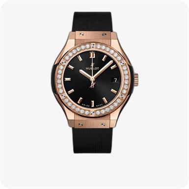Hublot Classic Fusion  King Gold Diamonds